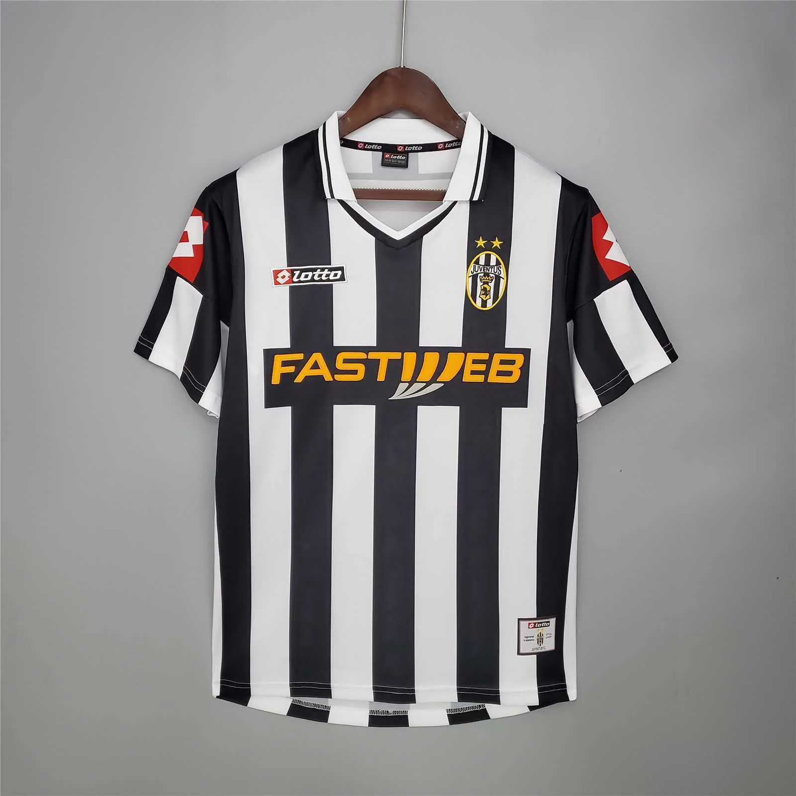 01-02 Juventus home jersey retro football shirt S-2XL 5