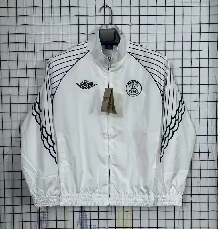 25-26 PSG White Windbreaker Jacket 2