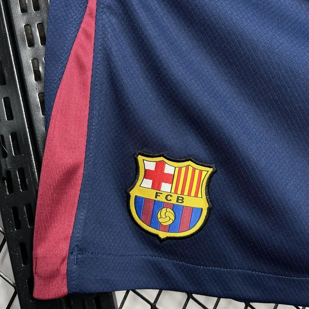 24-25 Barcelona Home Shorts Football Trousers Soccer AAAAJersey Yupoo 1