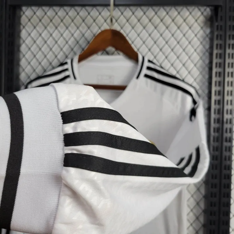 24-25 Real Madrid Home Kit Long Sleeve Shirt Soccer Jerseys Yupoo 3