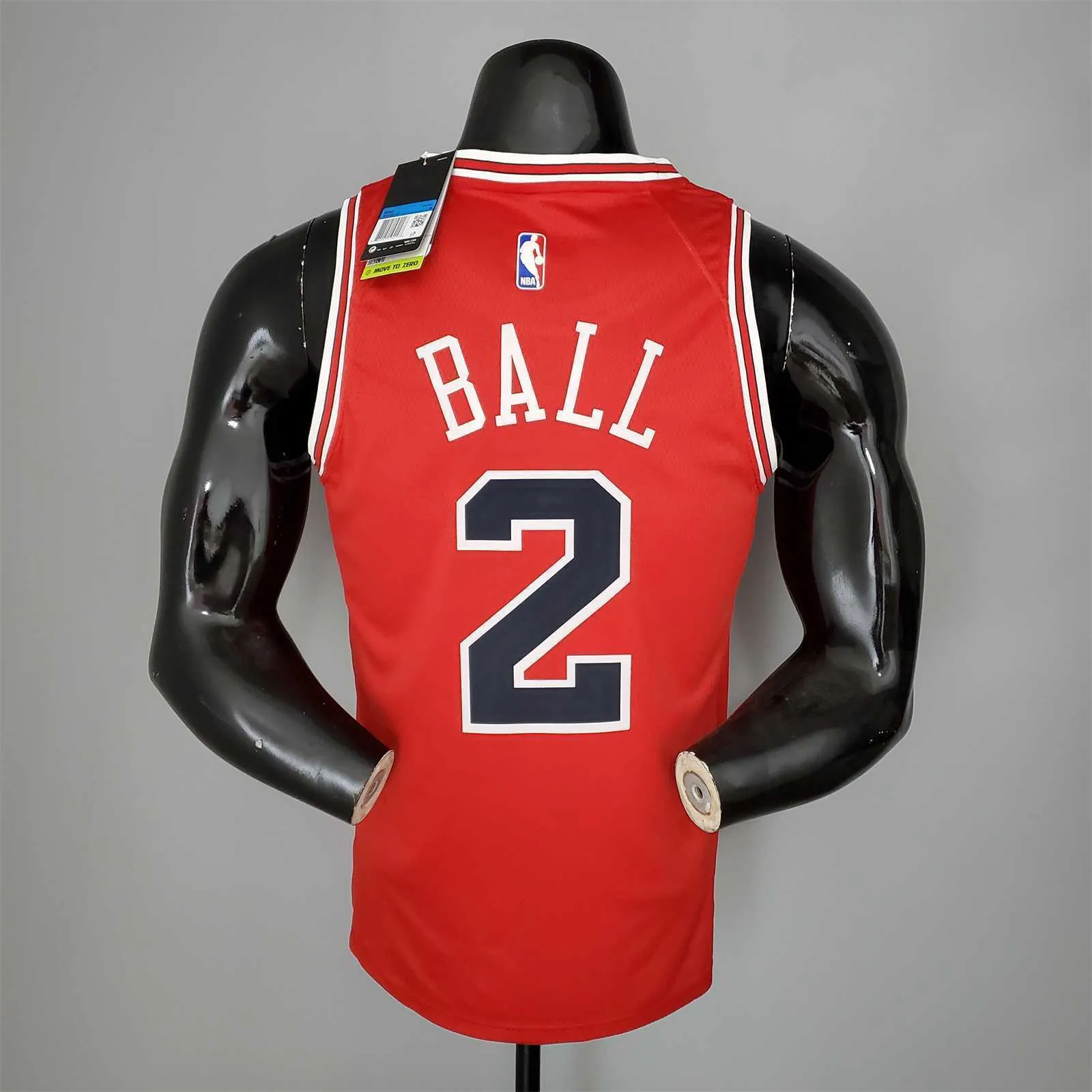 BALL#2 Chicago Bulls Red 5