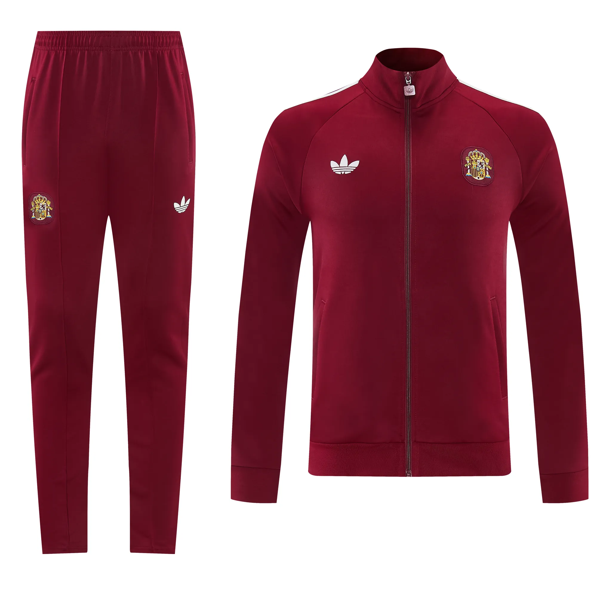 2026 Spain Mens Kit Full Zipper Jacket Football Tracksuit Yupoo 4 3