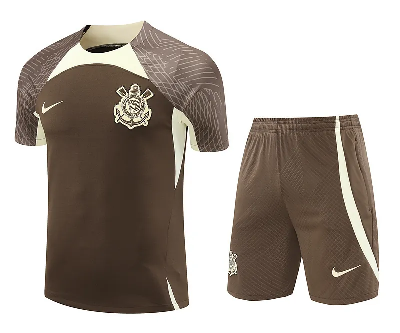 24-25 Corinthians Training Soccer Jerseys Football Shirts 3