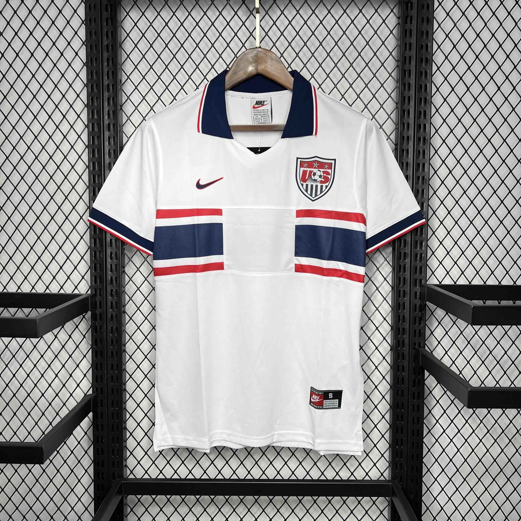 1995 USA Home Kit Vintage Football Apparel AAAAJerseys Dropshipping Yupoo 6