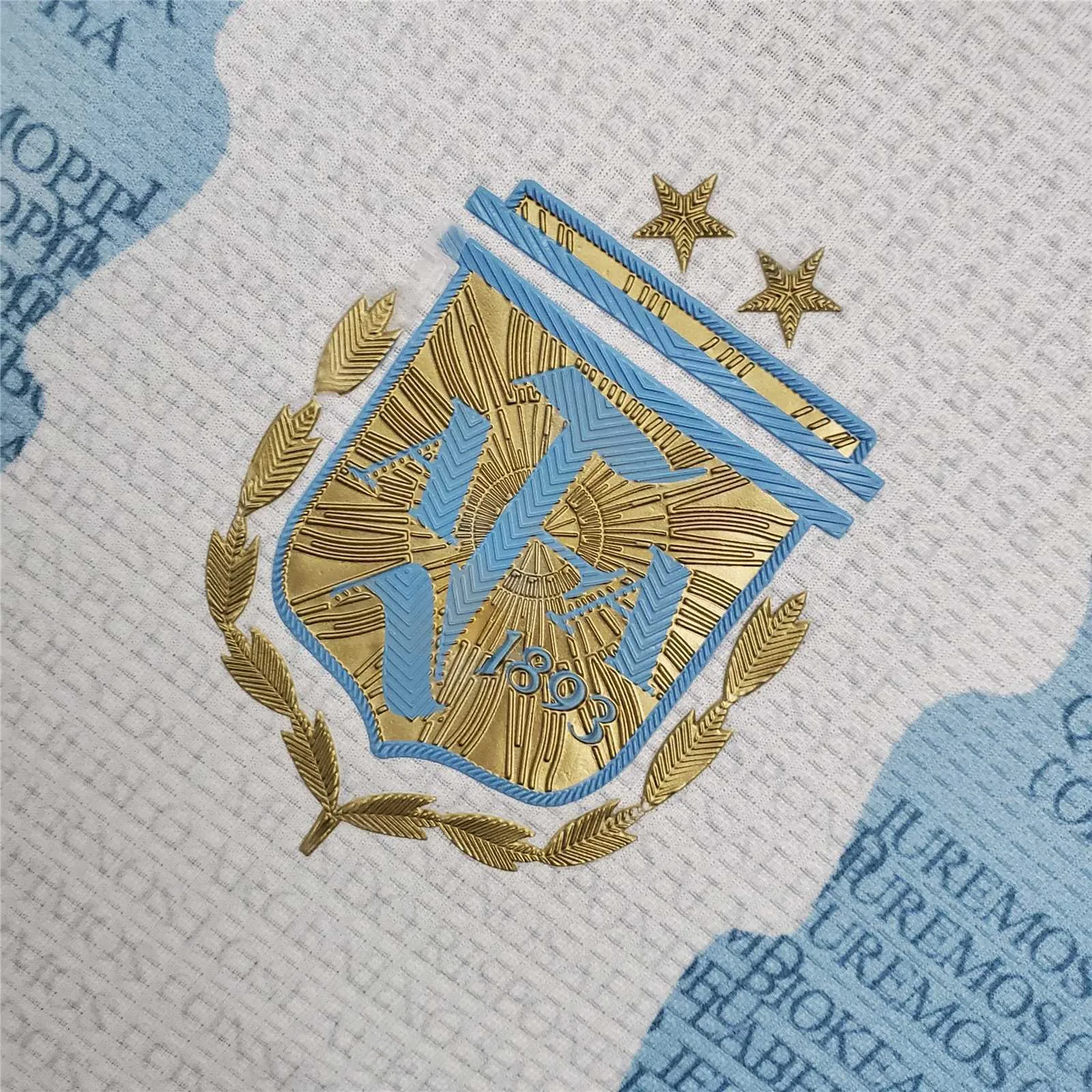 2021 Argentina Commemorative Edition White Blue 9