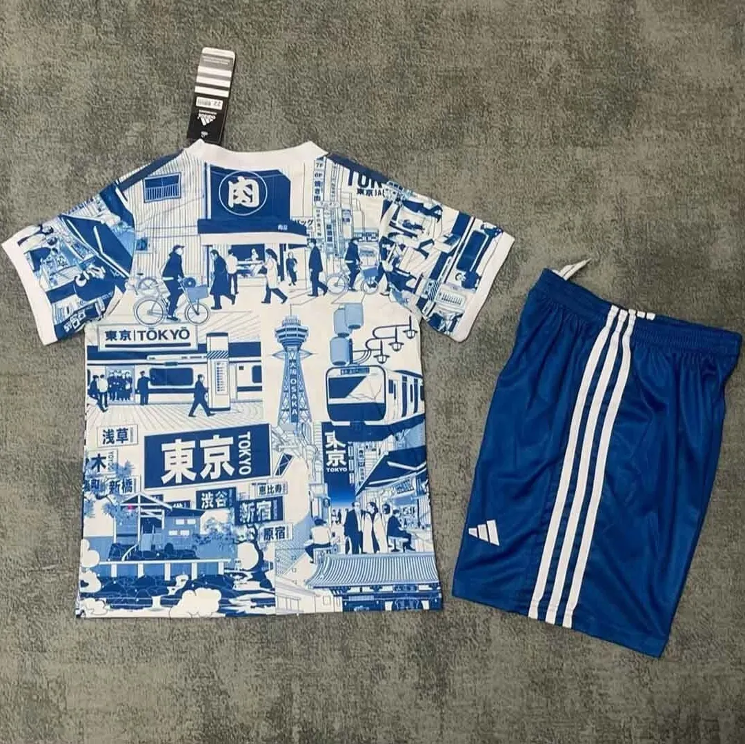 2025 Japan Blue Tyoko Special Edition Kid Kits Youth Apparels AAAAJersey Dropship Yupoo 1