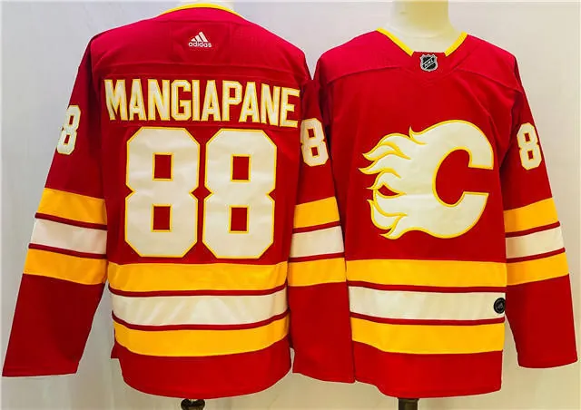 Flames ice hockey jersey 【ID10061723】M-3XL 卡加利火焰队冰球服 6