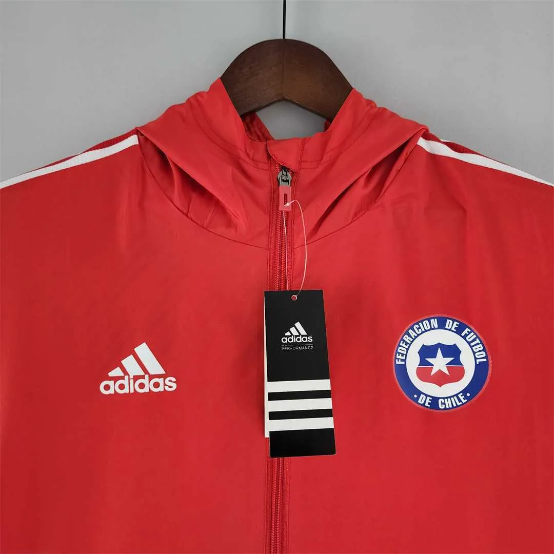 2022 Chile redwhite Windbreaker 2