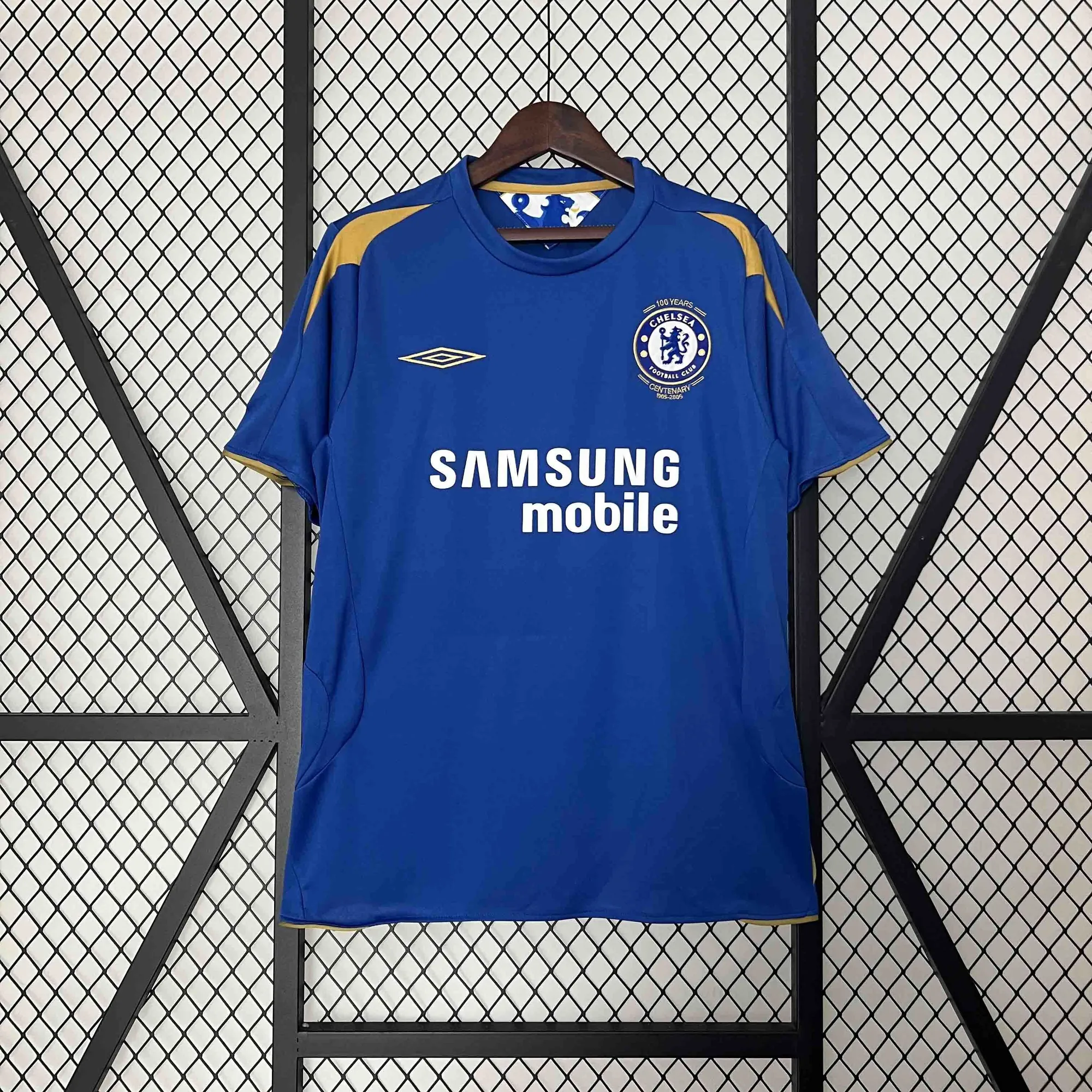 05-06 Chelsea Home Retro Kit Jersey Supplier Yupoo 7