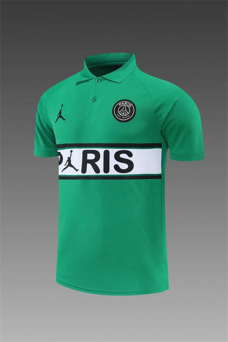 Polo Jordan PSG green corsage 9