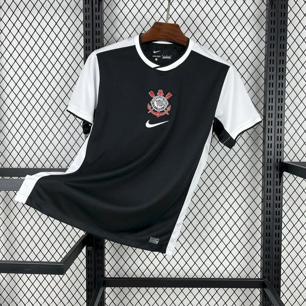 25-26 Corinthians Black Special Edition Shirt Soccer T-Shirts AAAAJersey Dropship Yupoo 6