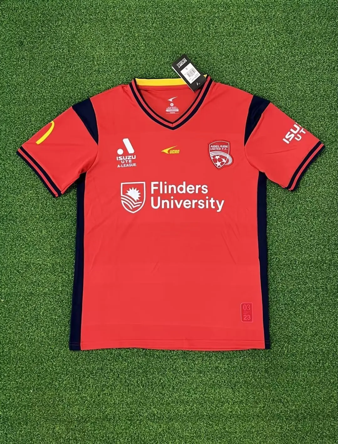 23-24 Adelaide United Home Size-S-2XL Jersey Yupoo 2