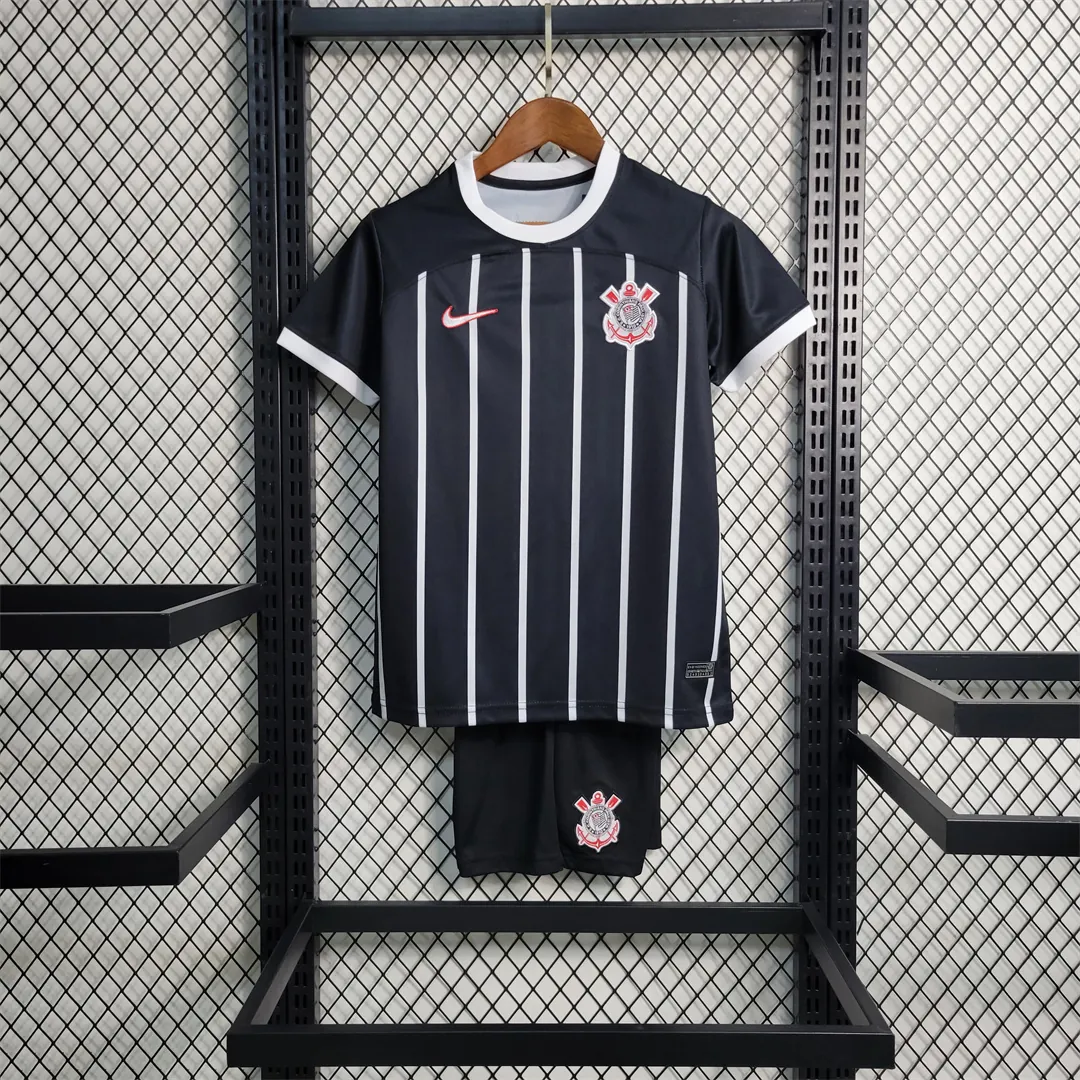 23-24 Corinthians away kids kit 13