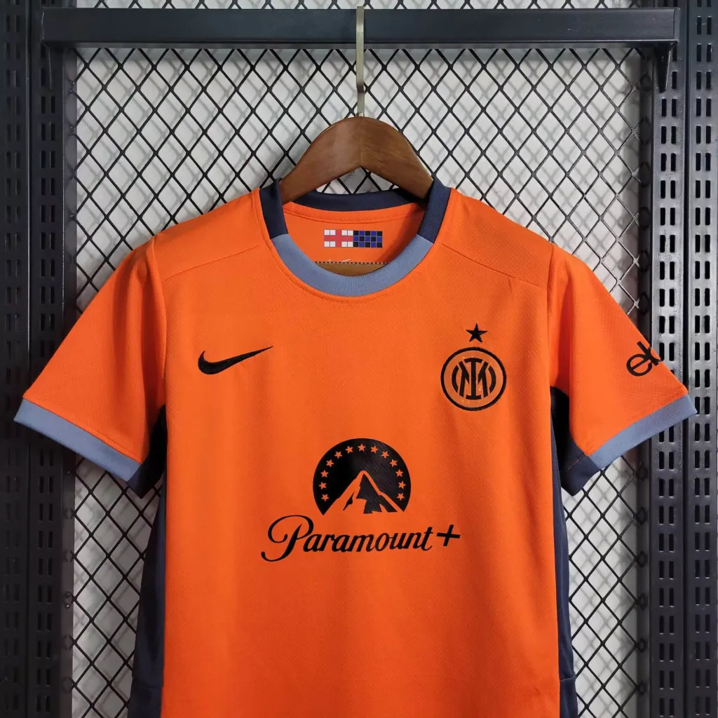 23-24 Kids Inter Milan Third Away Kit Size 16-28 1