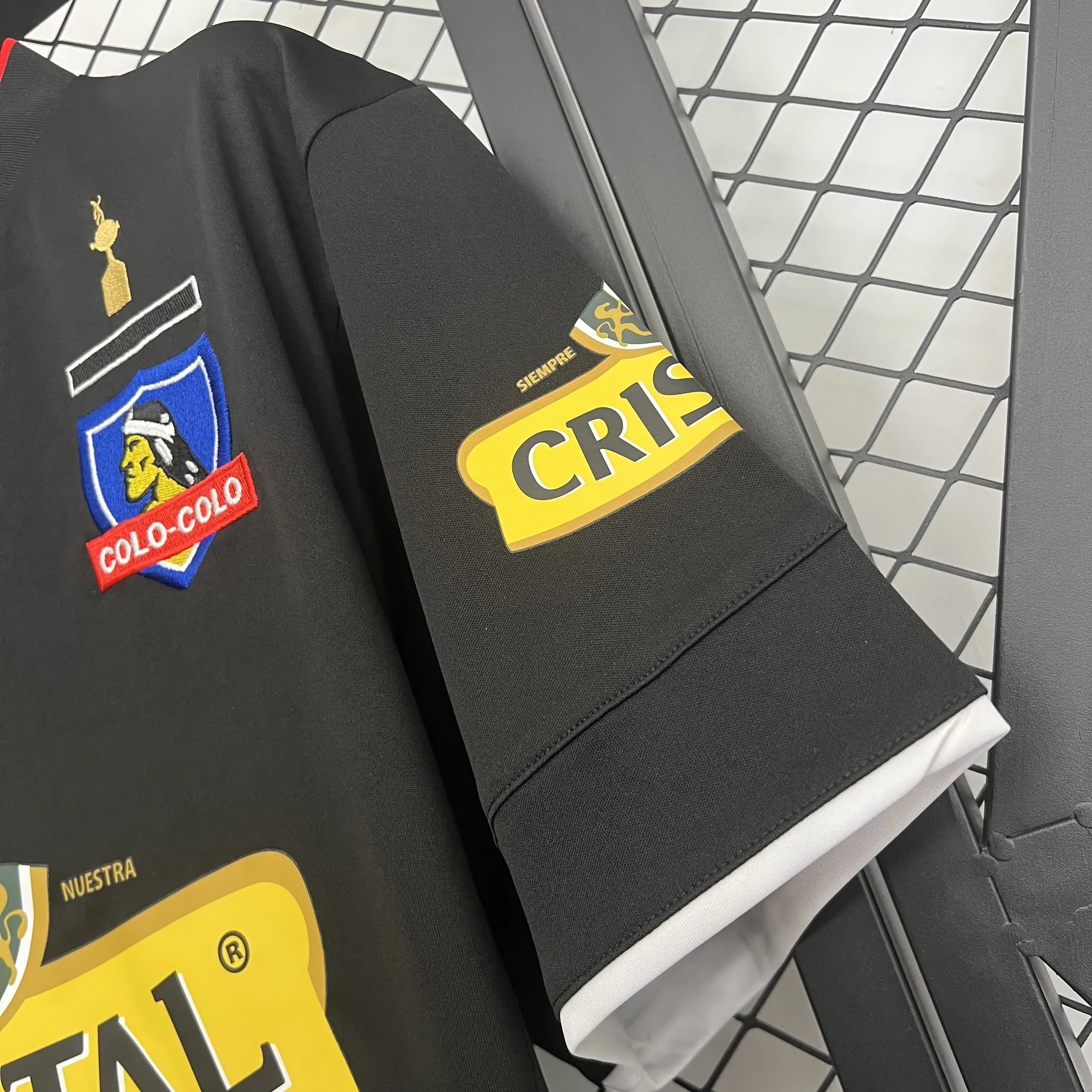 2013 Colo Colo Away Retro Kit Vintage black Shirt Football AAAAJersey Wholesale Yupoo 5