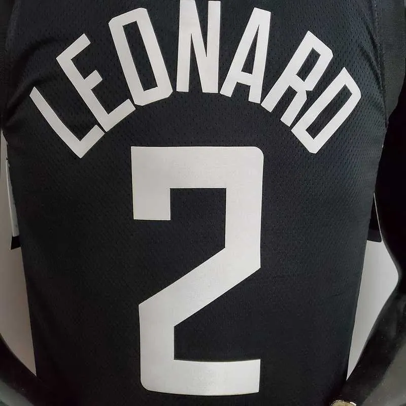 New Clippers LEONARD#2 Theme Limited City Edition Black 5