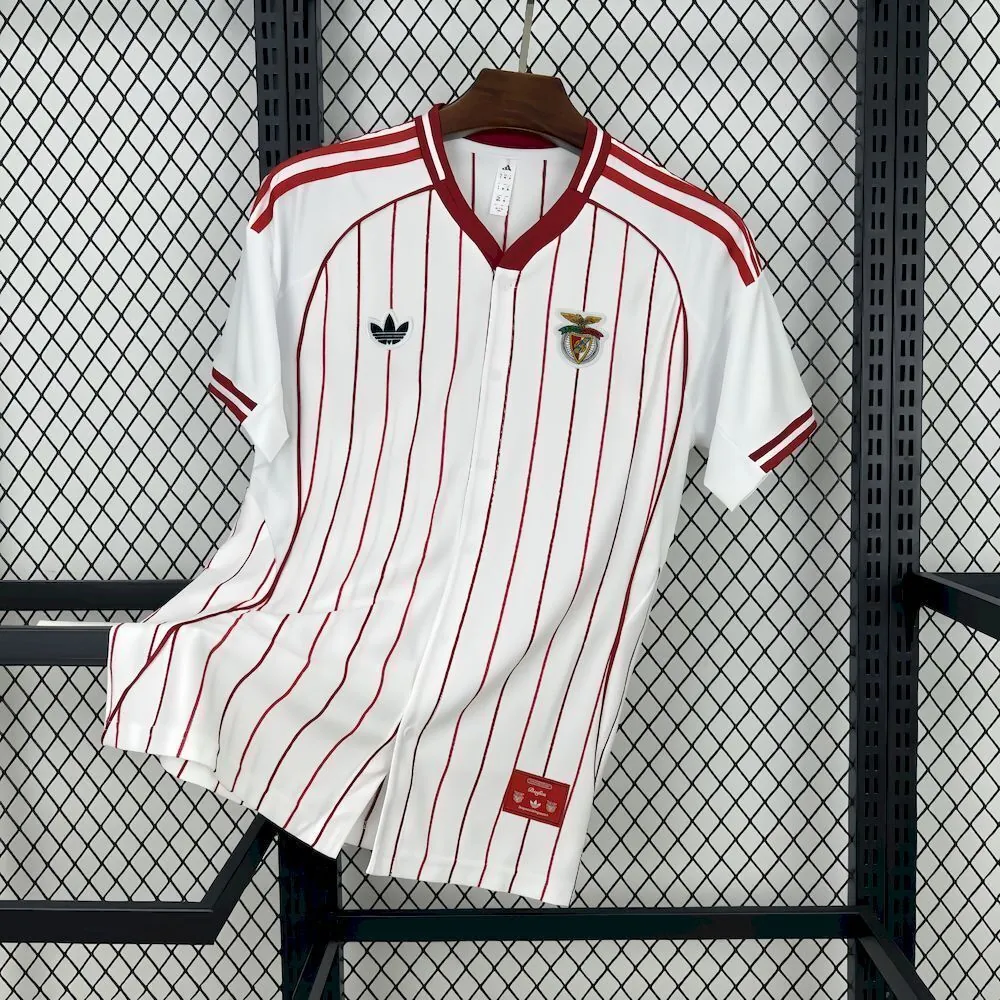 25-26 Benfica Baseball Uniform Edition Football Kit Soccer Cheap Shirt AAAAJersey Dropship Yupo 4