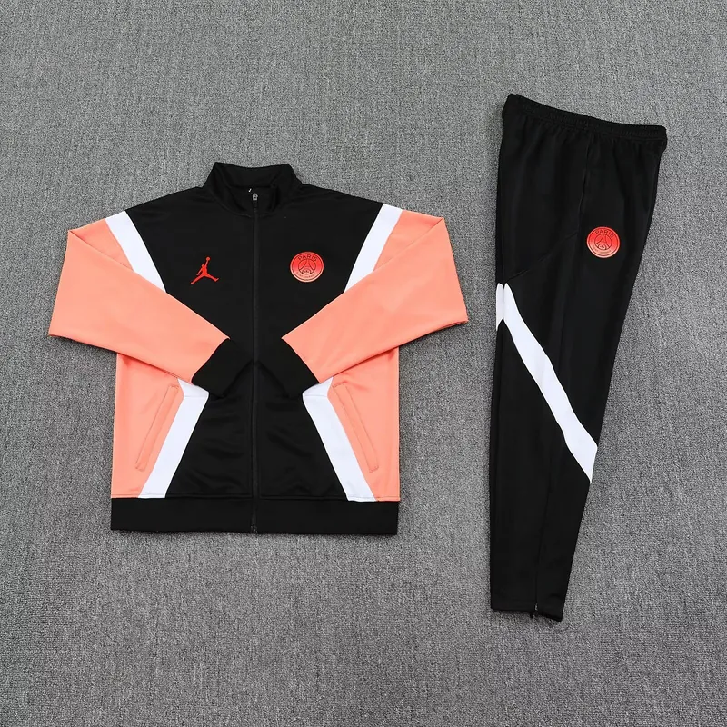 25-26 PSG x Jordan Football Tracksuits Long Jacket Suits 1