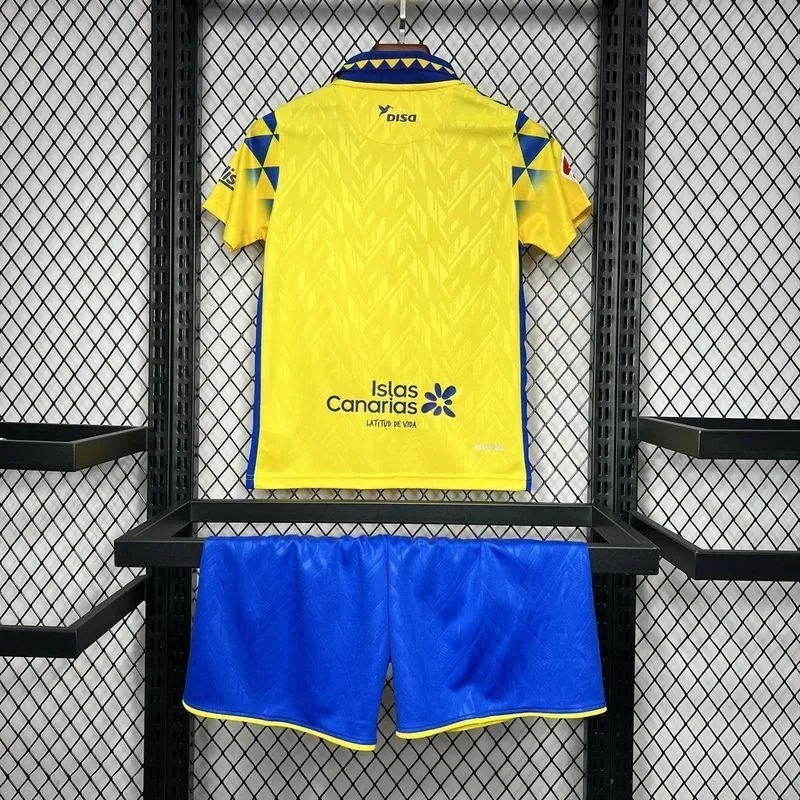 24-25 Las Palmas Home Kid Kits Youth Apparels Sport AAAAJersey Yupoo 3