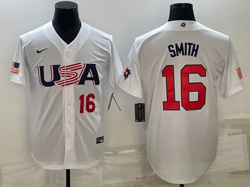 USA 2023 World Cup Baseball Jerseys 28