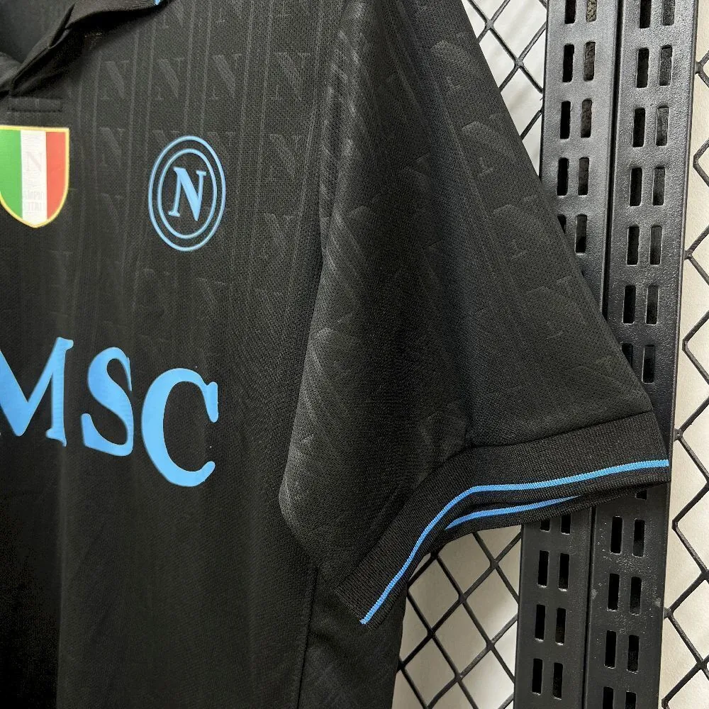 25-26 Napoli Third Away Kit Football T-Shirt AAAAJersey Supply Yupoo 4