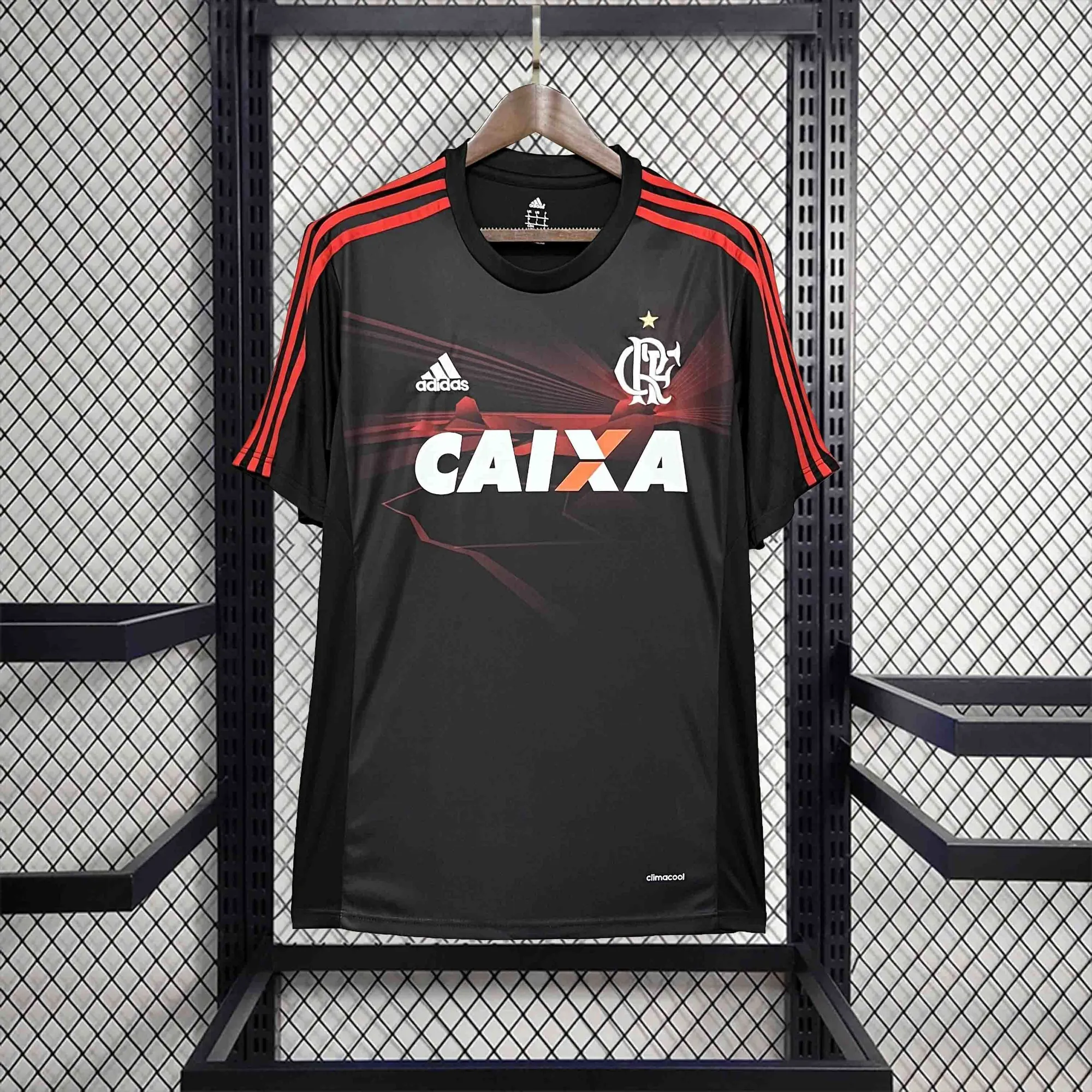 13-14 Flamengo Black Retro Kit Vintage Shirt Football AAAAJersey Supplier 6