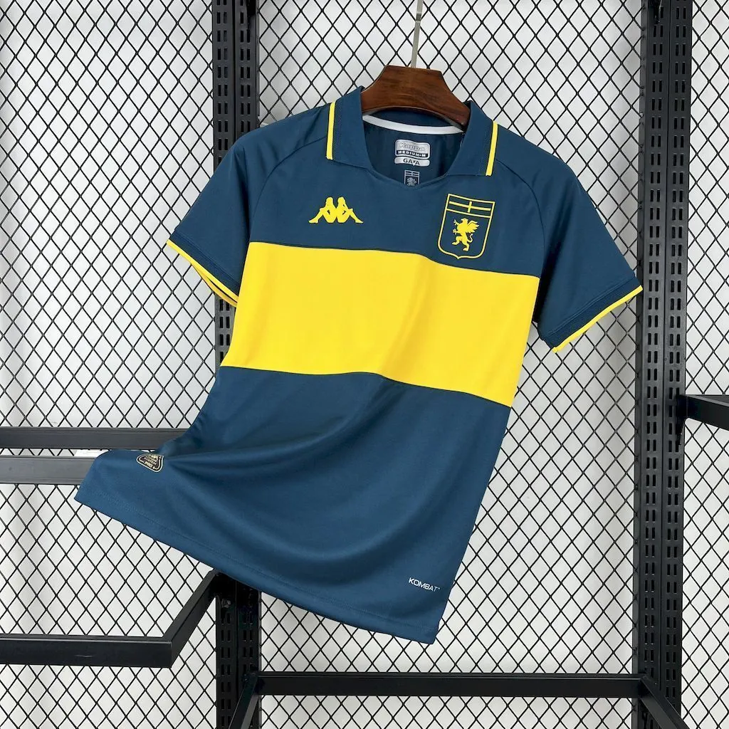 24-25 Genoa Fourth Shirt Football Uniform AAAAJersey Supply Yupoo 6