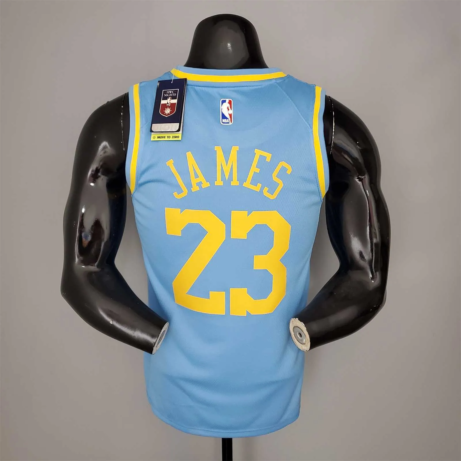 2021 James#23 Lakers Minneapolis Edition Blue 5