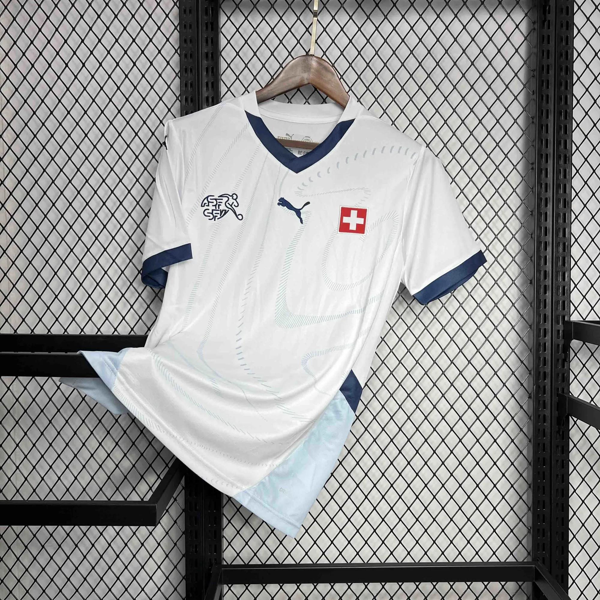 2024 Switzerland Away Kit UEFA Euro Shirt Football AAAAJersey Supplier 4