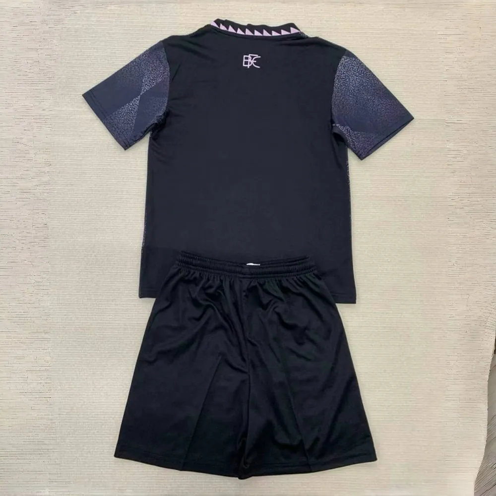 24-25 Burnley Away Kid Kits Youth Apparels Soccer AAAAJersey Yupoo 1