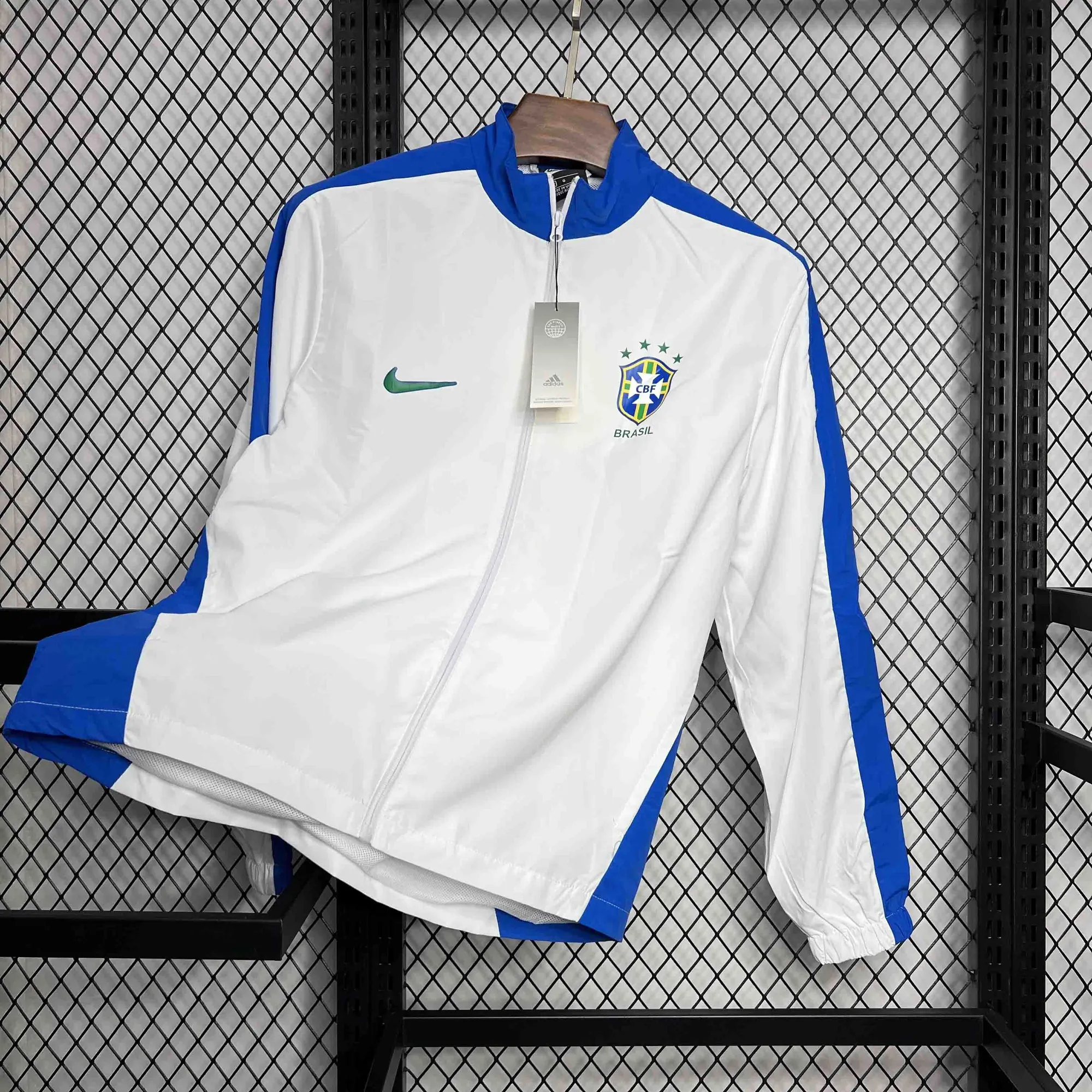 2024 Brazil White Windbreaker Jacket Sport AAAAJersey Yupoo 2