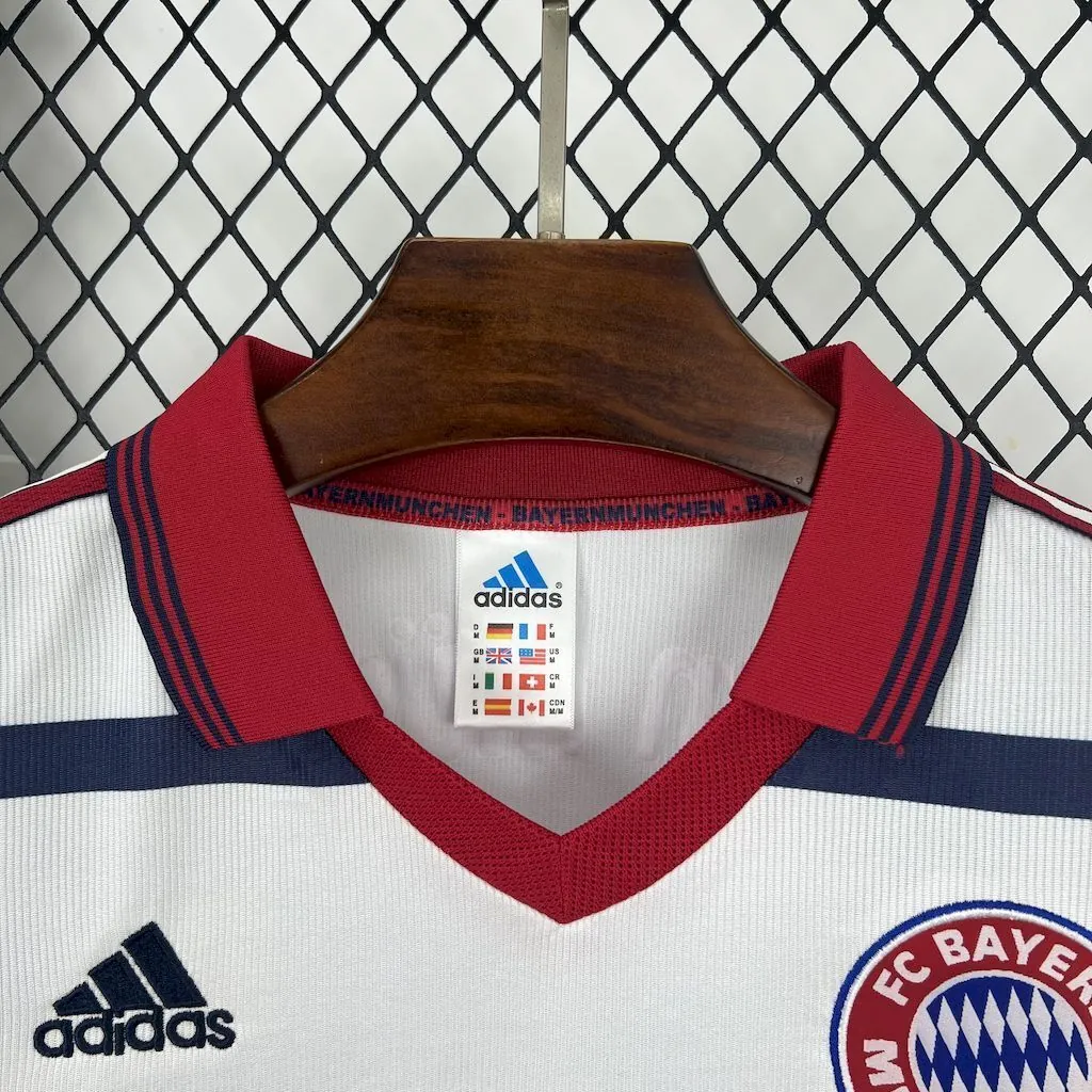 98-00 Bayern Munich Home Retro Kit Vintage Shirt AAAAJersey Yupoo 1