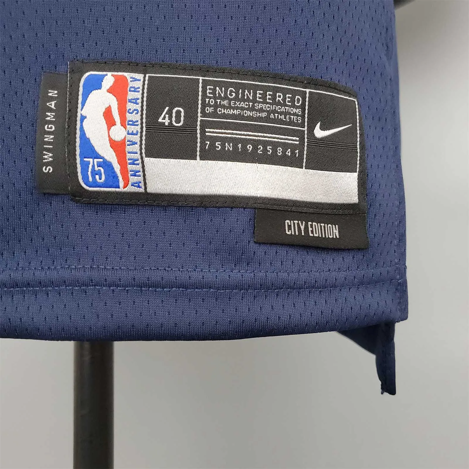 2022 season morant#12 Grizzlies City Edition Royal Blue 3
