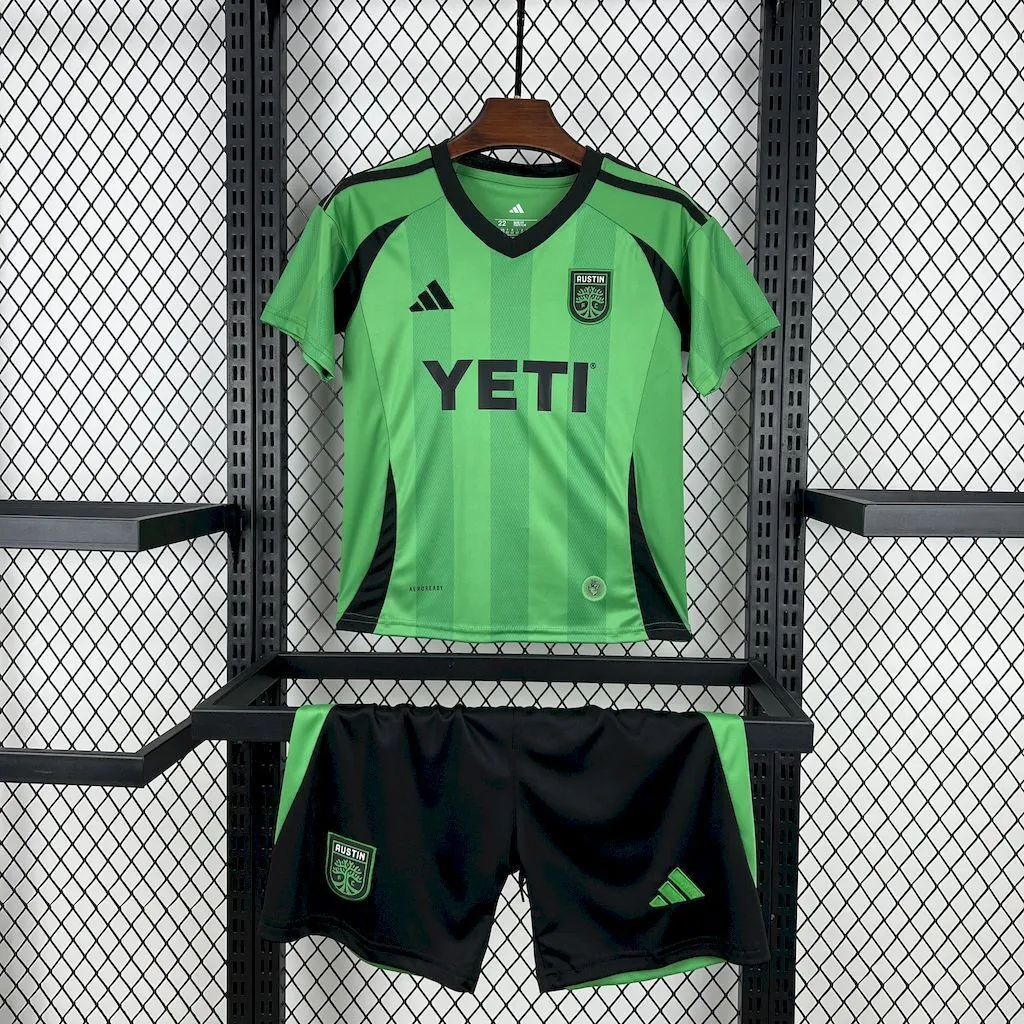 25-26 Austin Home Kid Kits Soccer AAAAJersey Yupoo 16-28 5