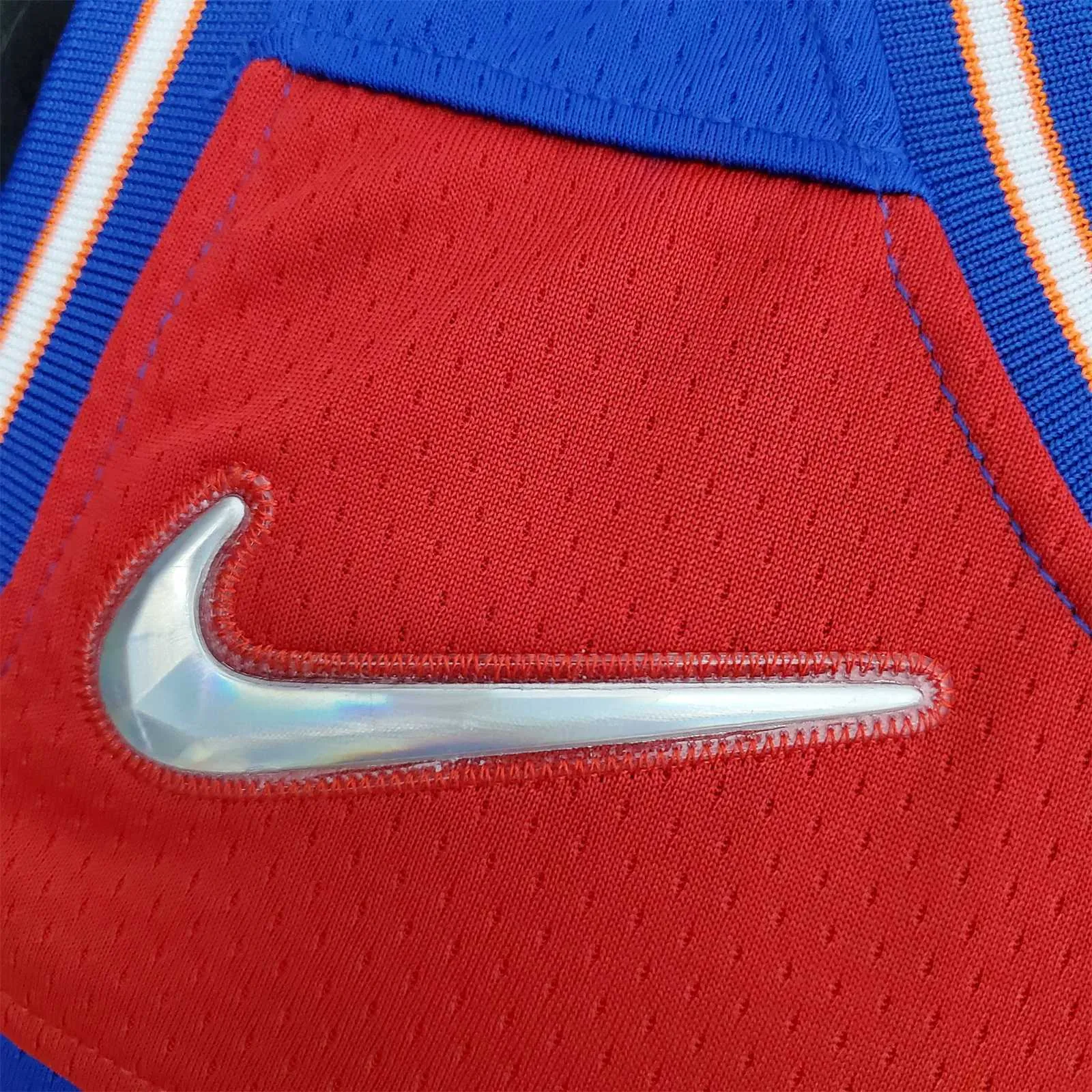 2022 Season Kuzma #33 Talent City Edition Blue Red NBA Jersey 6