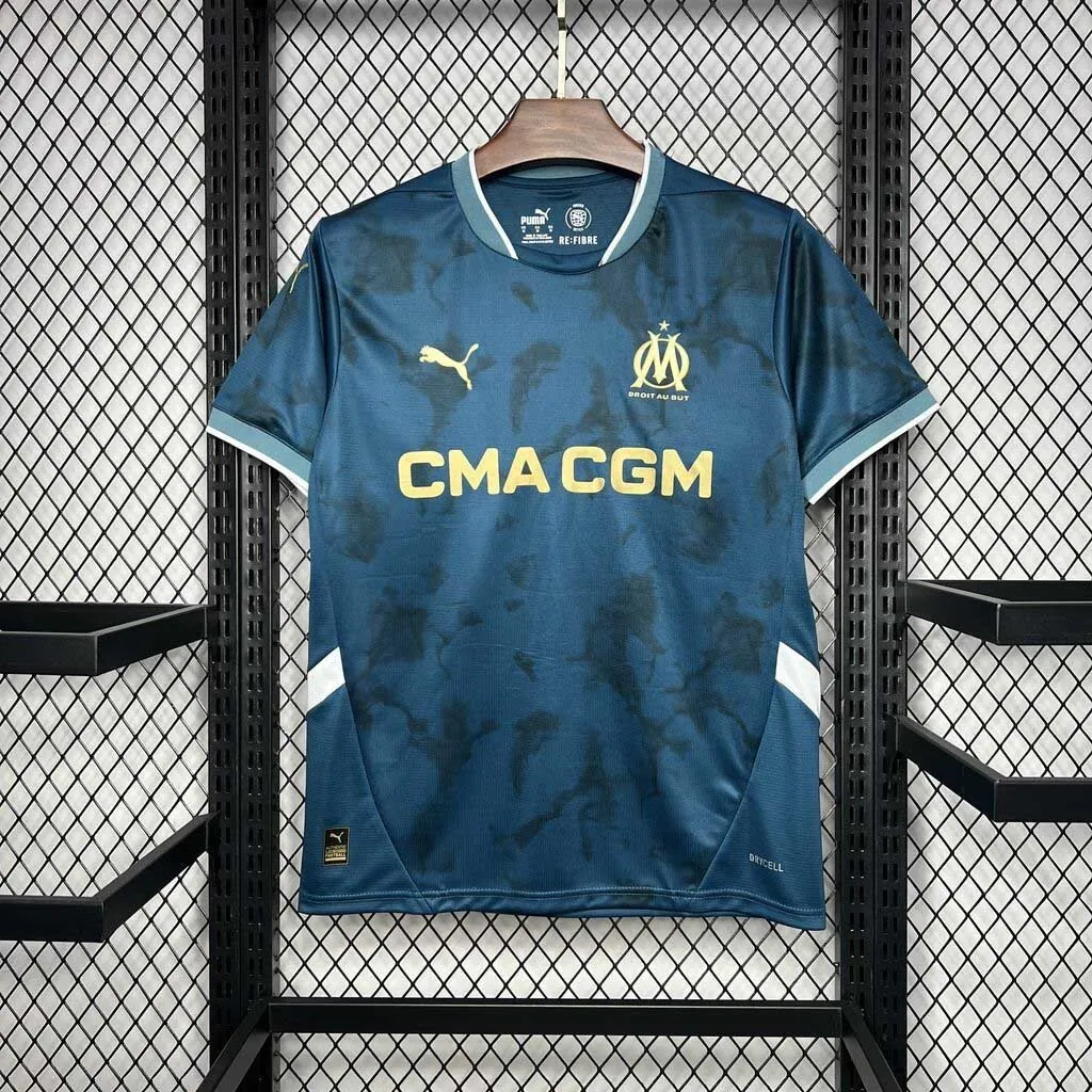 24-25 Marseille Away Kit Football Apparels Sport AAAAJersey Yupoo 5