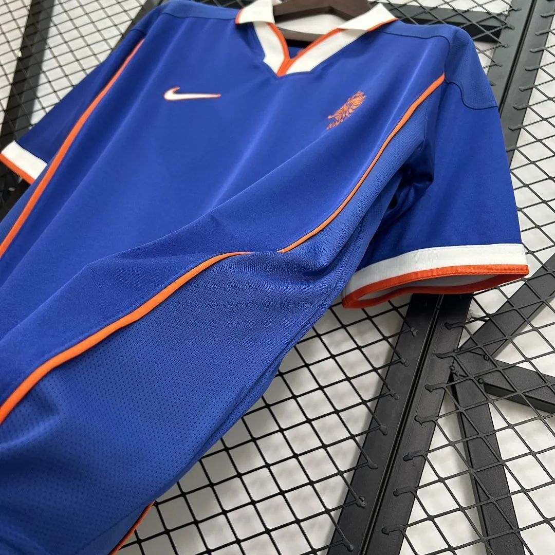 1998 Netherlands Home Retro Kit Vintage Shirt AAAAJersey Supply Yupoo 5