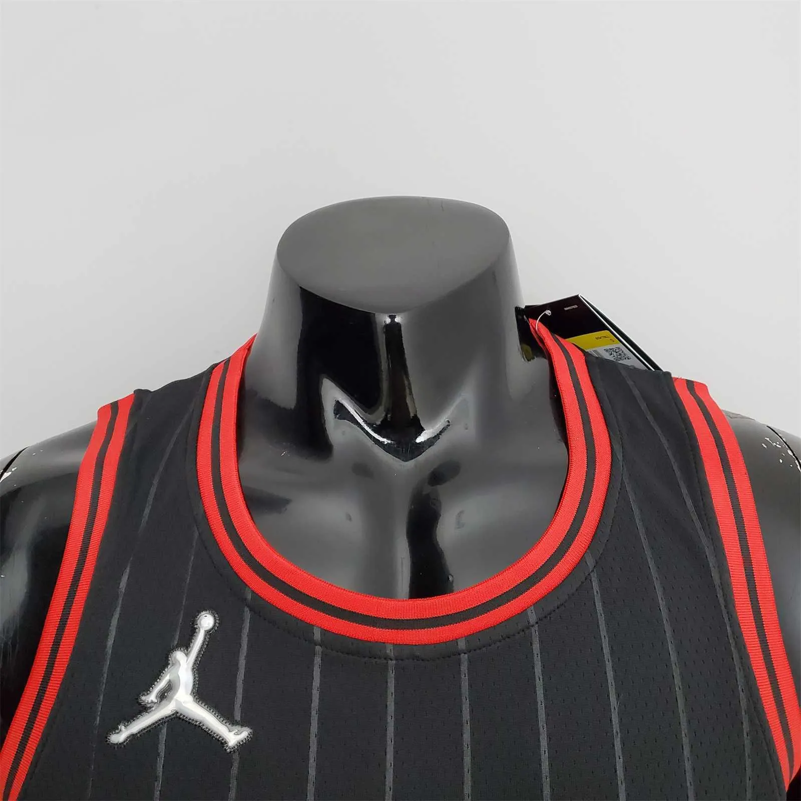 75th Anniversary Jordan #23 Bulls Flyers Black NBA Jersey 6