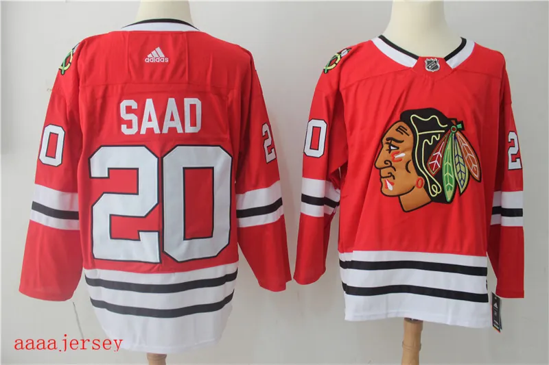 Chicago Blackhawks ice hockey jersey M-3XL 芝加哥黑鹰队冰球服 2