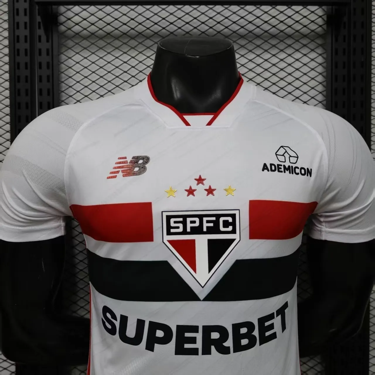 2026-27 Sao Paulo Home Jersey Player Version Soccer Shirt 7