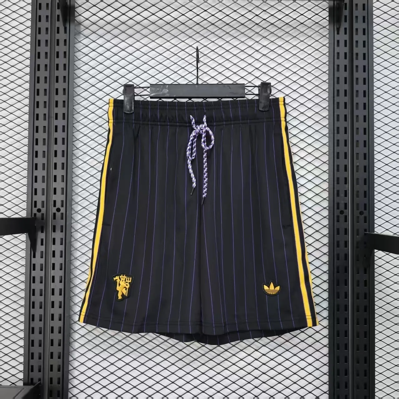 25-26 Manchester United Black Casual Shorts AAAAJersey Yupoo 6