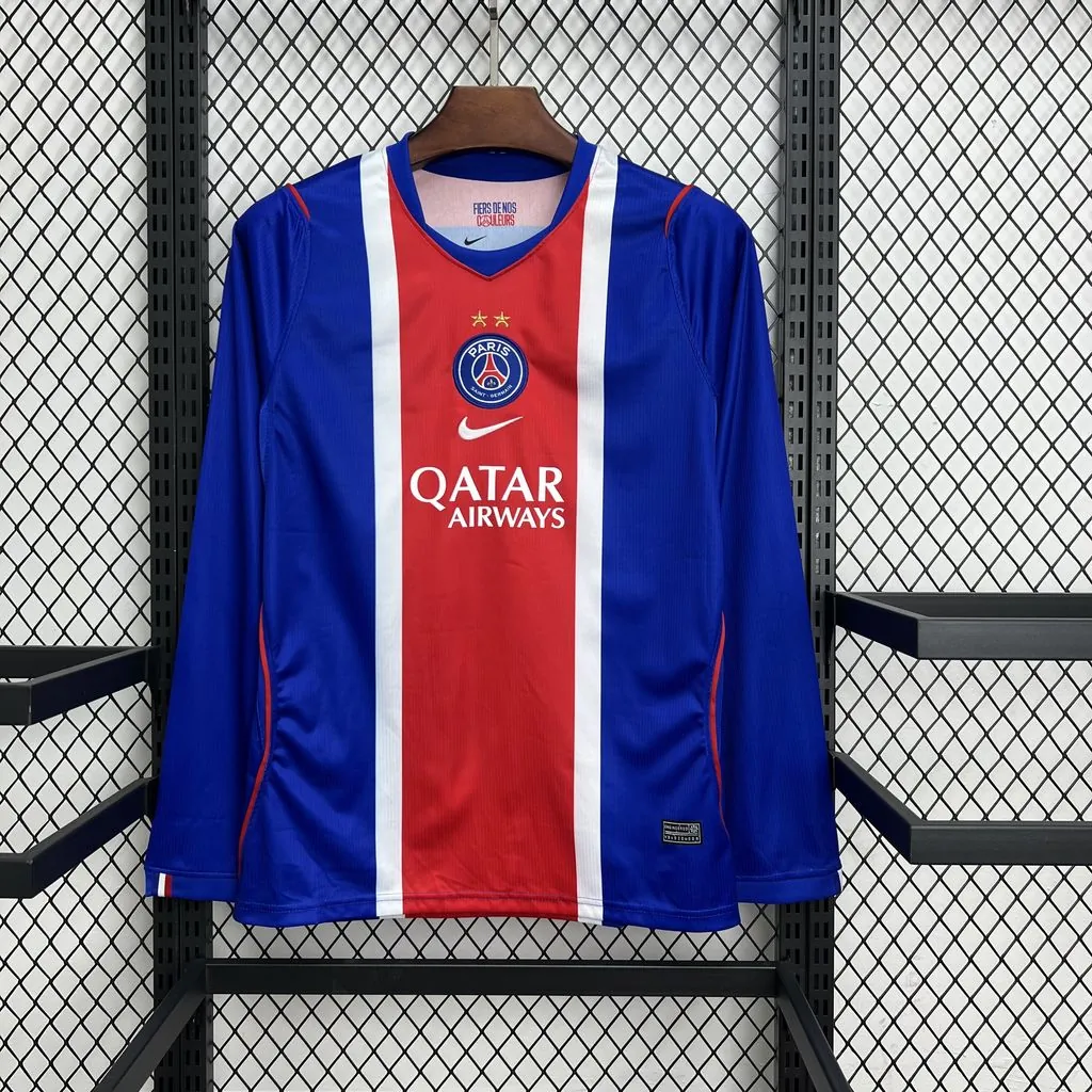 26-27 PSG Home Kit Football Long Sleeve T-Shirt AAAAJersey Supply Yupoo 9 2
