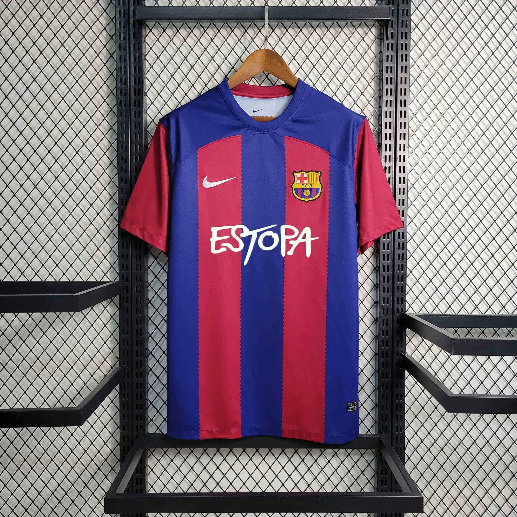 23-24 Barcelona X Estopa Home S-XXL Cheap Soccer Jerseys 7