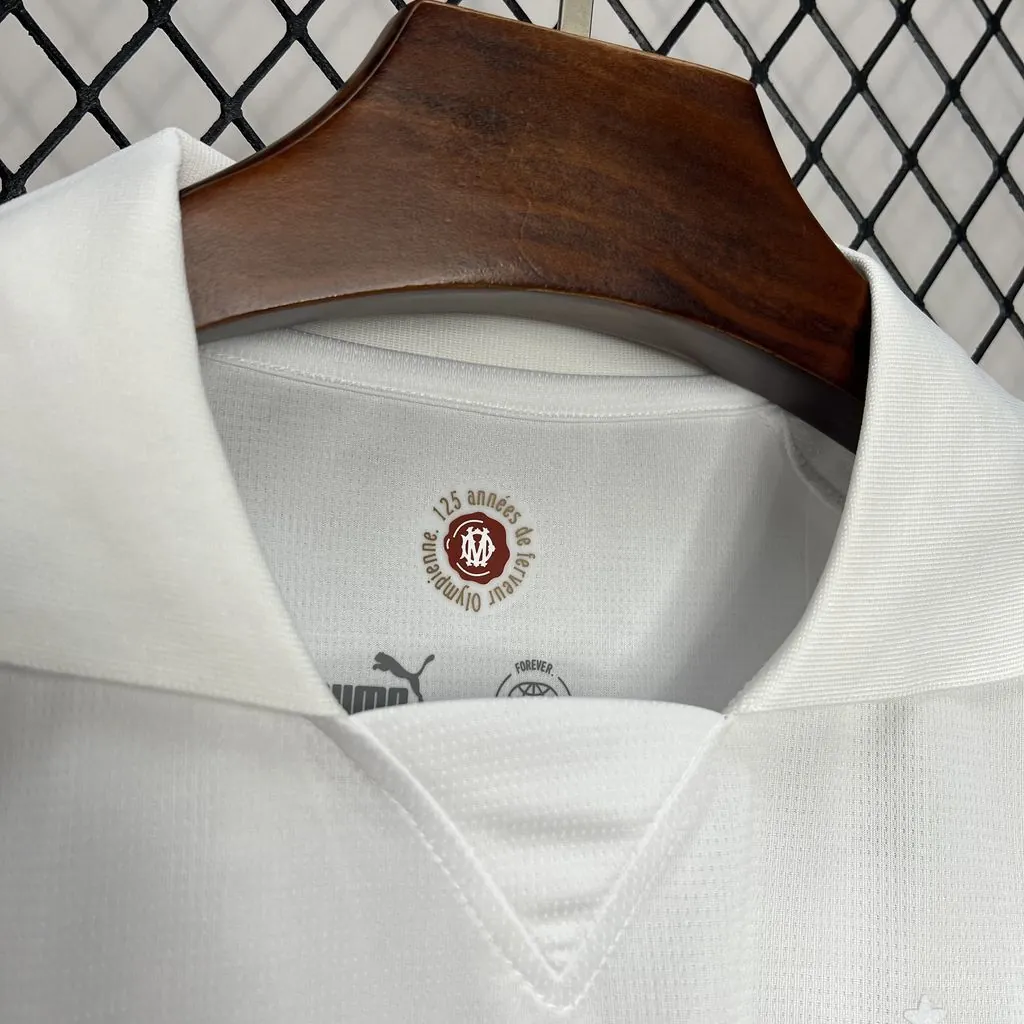 24-25 Marseille 125th Anniversary Edition White Shirt AAAAJersey Supplier Yupoo 4