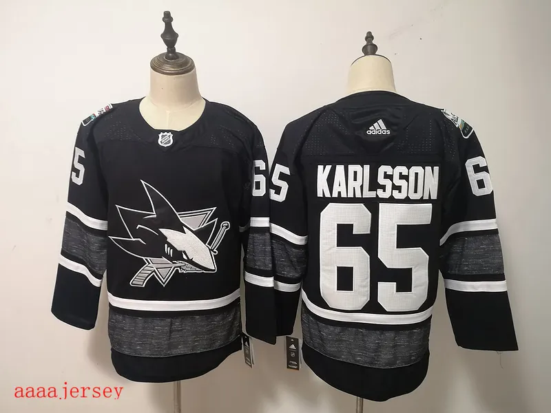 2019 San Jose Sharks all star ice hockey jersey M-3XL 圣何塞鲨鱼队全明星冰球服 3