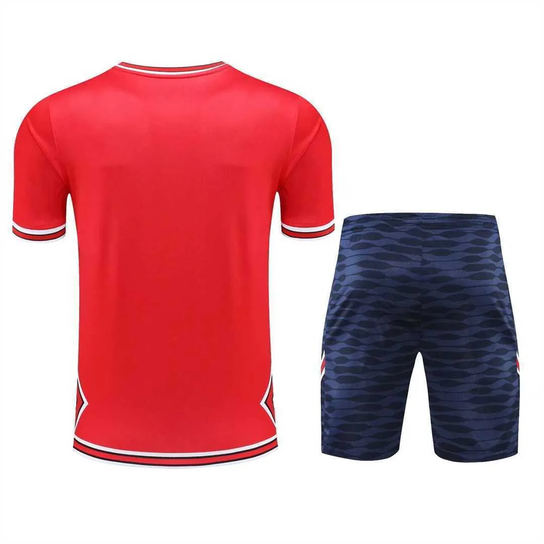 22-23 PSG training suit Short Sleeve Kit red 7