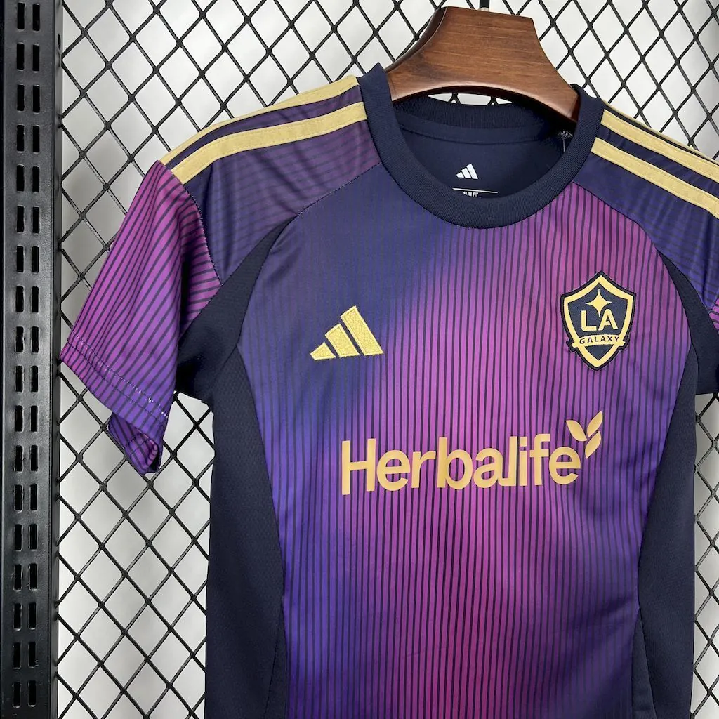 25-26 LA Galaxy Away Kids Kit Soccer AAAAJersey Yupoo 16-28 2