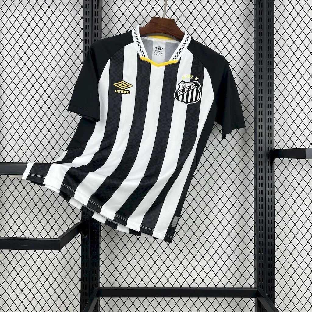 25-26 Santos Away Kit Soccer T-Shirt AAAAJersey Wholesale Yupoo 6