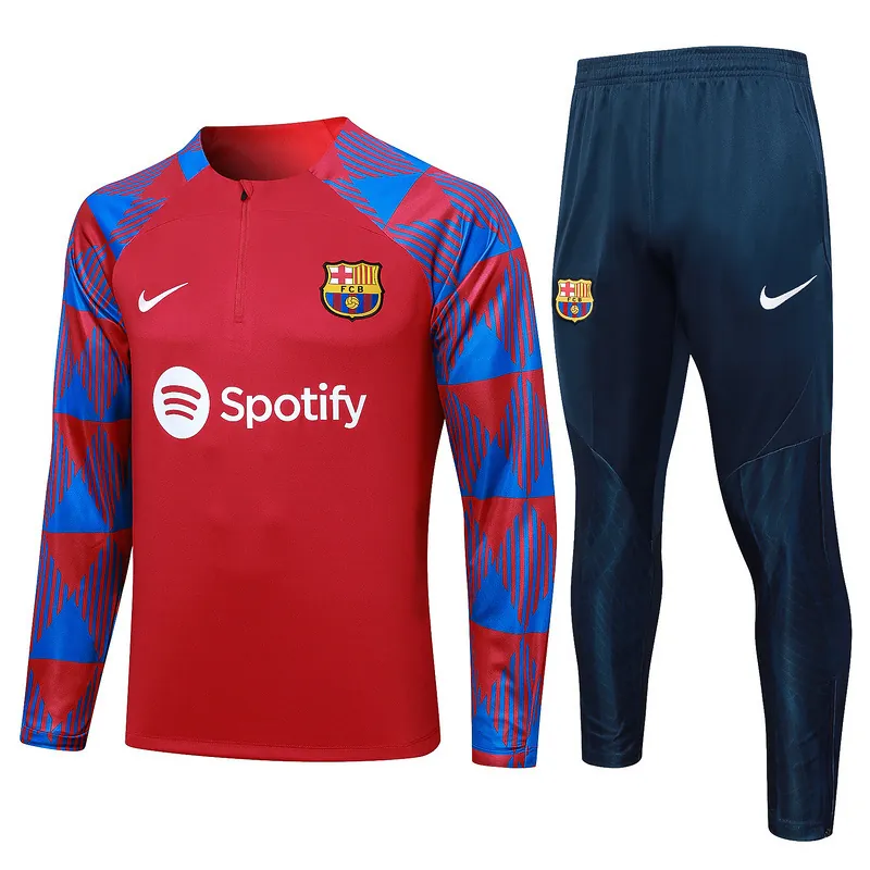 23-24 Barcelona Long Sleeve Training Suit Yupoo 3