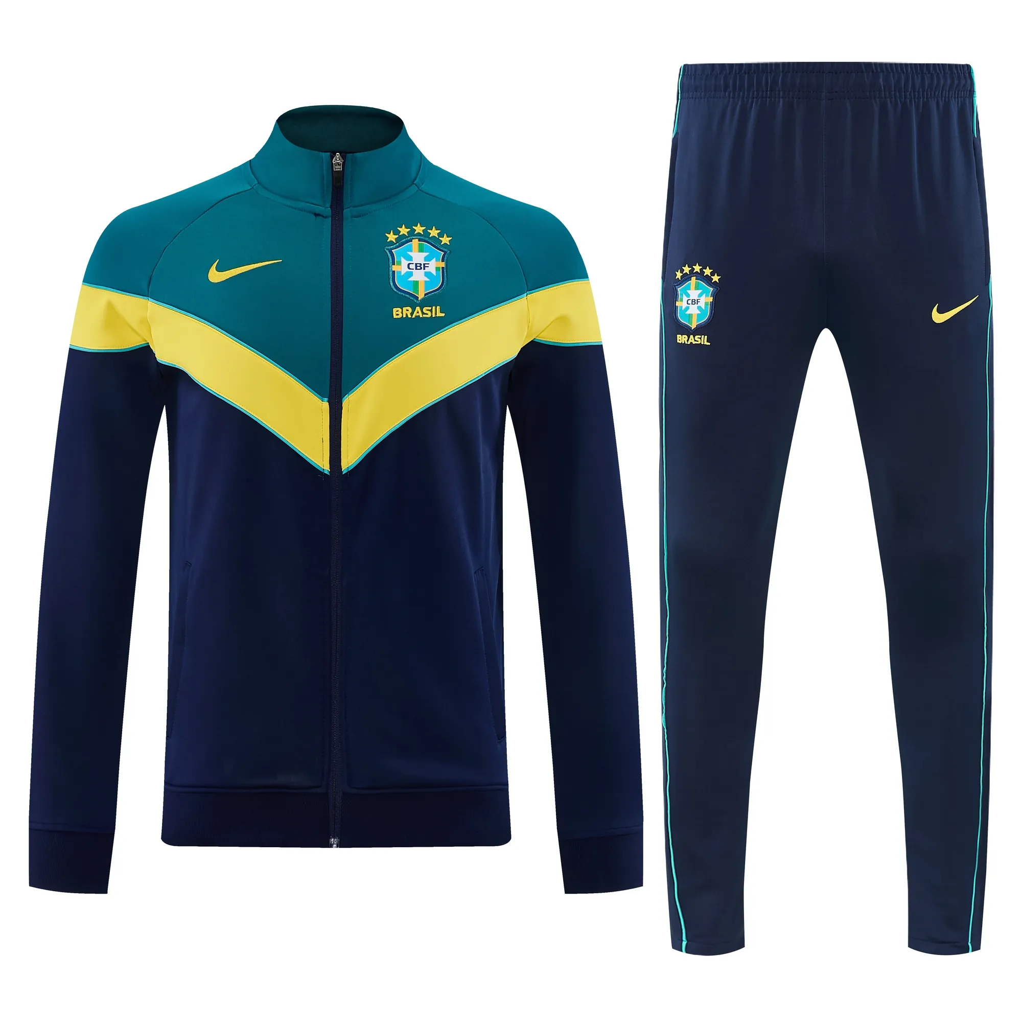 2026 Brazil Mens Kit Full Zipper Jacket Football Tracksuit Yupoo 4 4